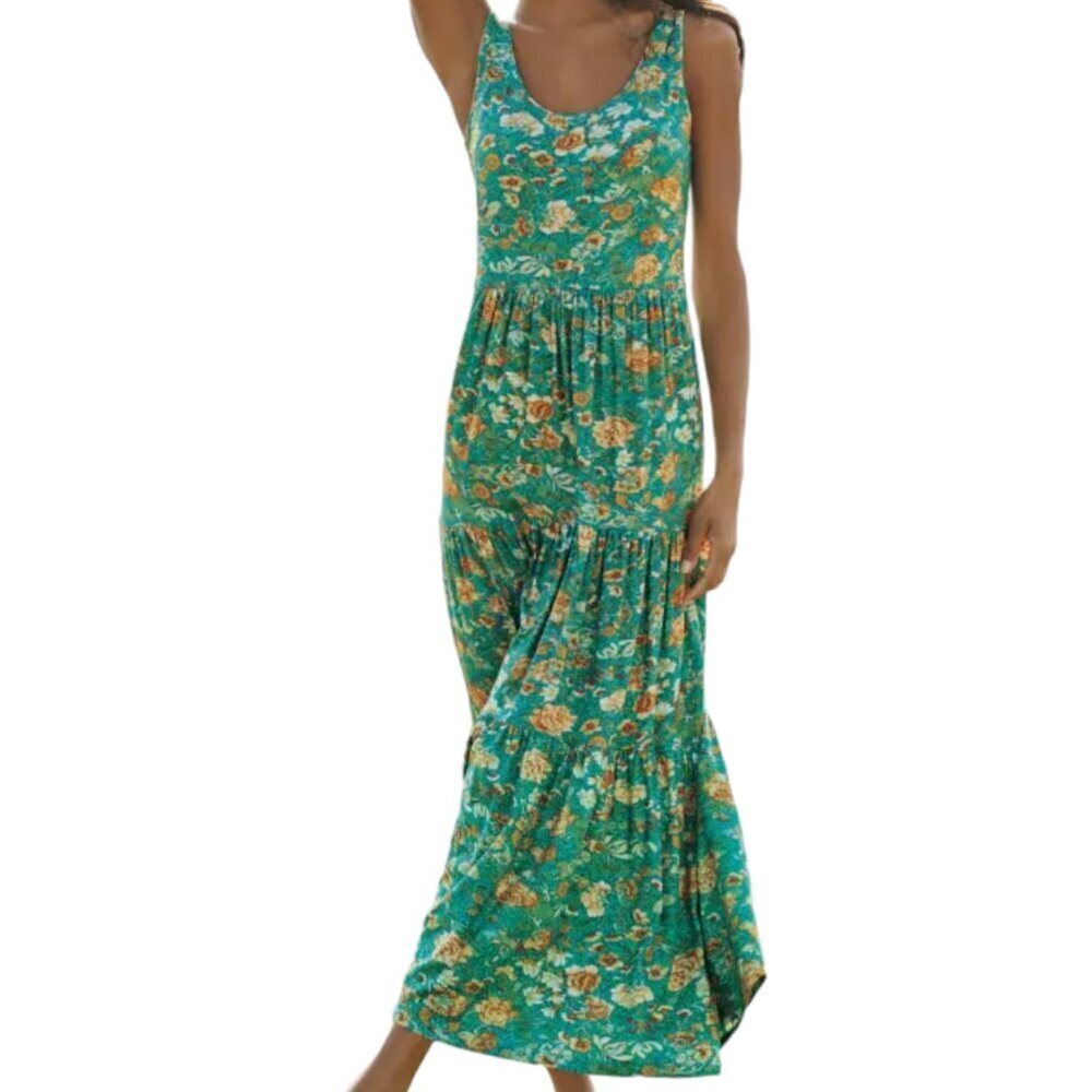 Peruvian Connection floral tank dress